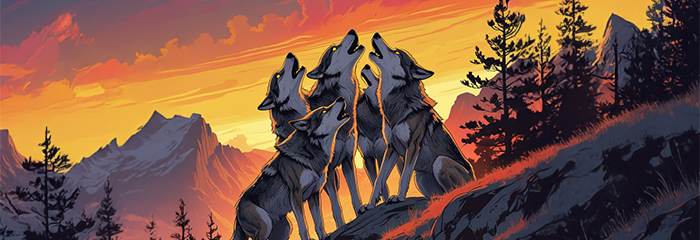 Les loups de La Gazzetta de la Meute